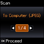 Control Panel Scan Button Starting a Scan Using the Product Control Panel