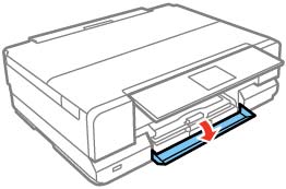 paper cassette epson upper loading open support pull tray output source