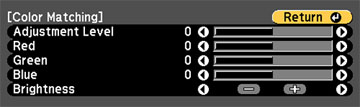 Matching the Image Colors