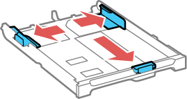 paper epson loading cassette et support load source edge