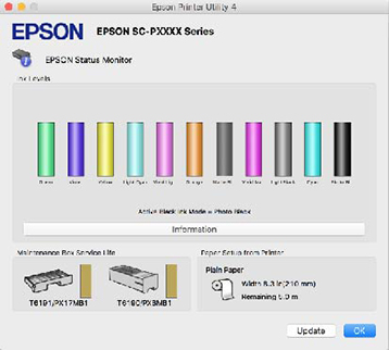 epson status monitor mac
