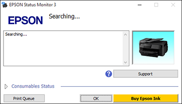 Checking Print Status - Windows