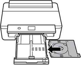 Removing a Printed CD/DVD