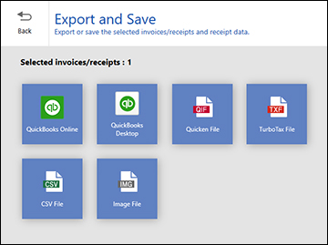 Scanning Receipts and Using Receipt Manager