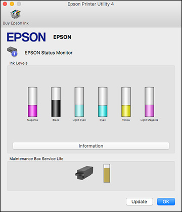 epson status monitor mac