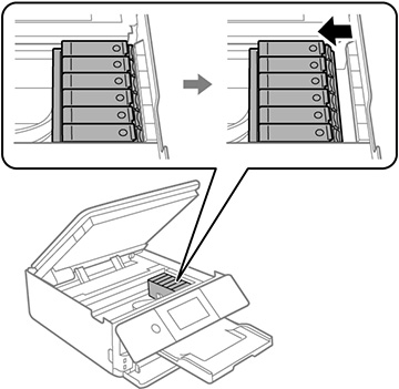 Replace ink cartridges in HP OfficeJet Pro 7720 printers