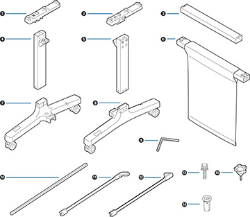 BLUE PRINT Cuscinetto Stabilizzatore Anteriore Sinistra Dx per Hyundai IX35 Lm