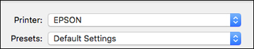 Selecting Basic Print Settings - Mac