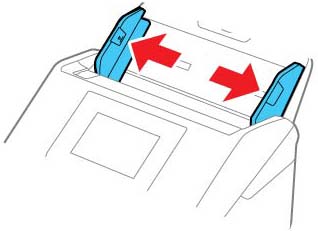 Loading Multiple Sizes of Originals in the Input Tray