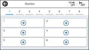 Programar Ajuste Cómo registrar ajustes predefinidos