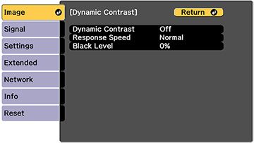 Adjusting Luminance Controls
