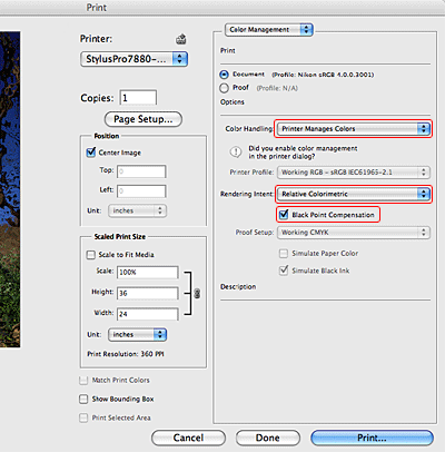 how to install icc profile photoshop