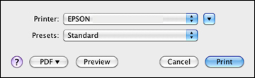 Selecting Basic Print Settings - Mac OS X 10.5/10.6/10.7