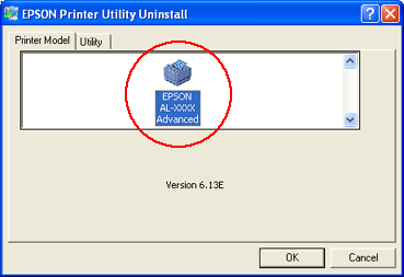 Uninstalling The Printer Software