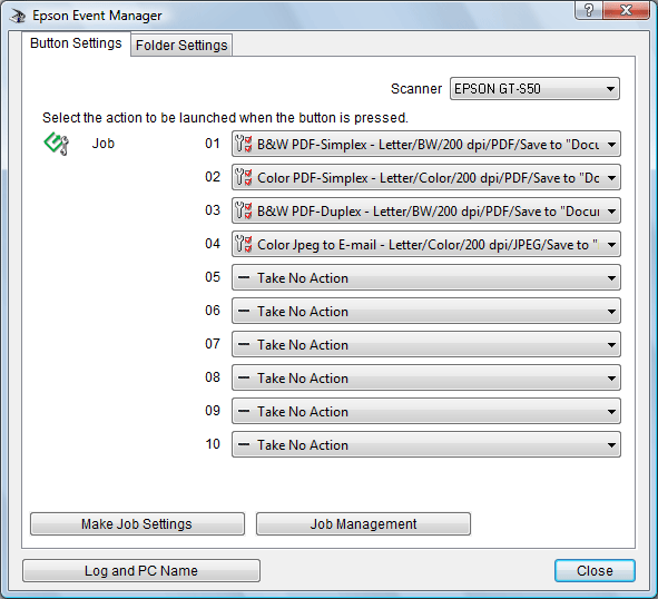 Setting Up the LCD Screen Menu List