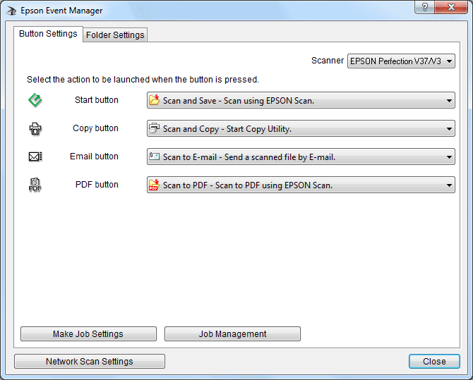 epson scan software reinstall