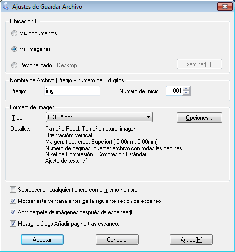 Convierte JPG en PDF para archivado