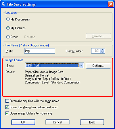 epson scanning software for v500 download