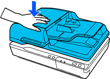 Placing Originals on the Scanner Glass