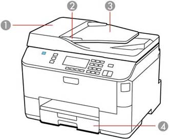 parts printer paper epson path htmldocs support source adf