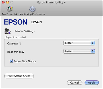 epson printer macbook