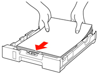 Loading Paper in the Cassette