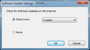 Changing Automatic Update Options
