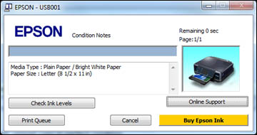 Print Status Check Checking Print Status - Windows
